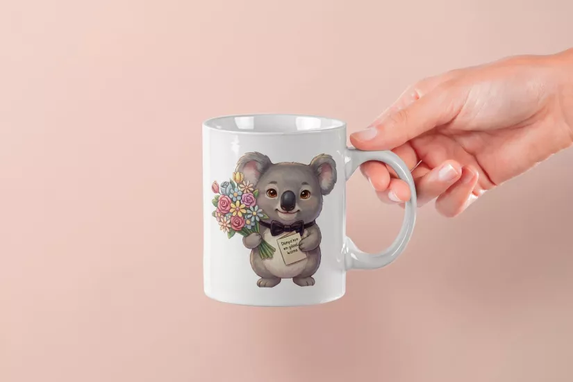 Koala – Dünya’nın En Güzel Kızına Kupa Tasarımı – Sevgililer Günü Özel
