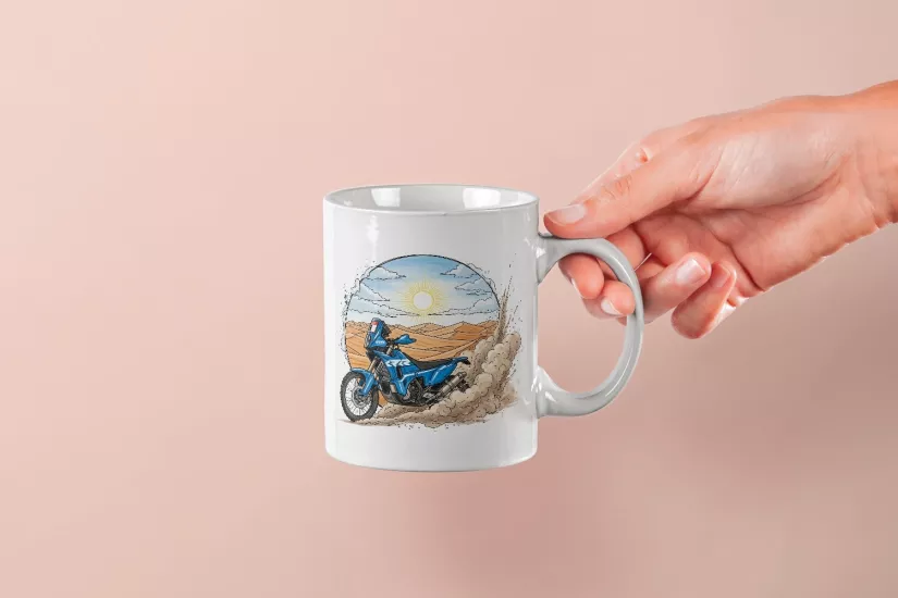 Çöl Keşif Sürüşü – Adventure (ADV) Motor – Motosiklet Temalı Kupa