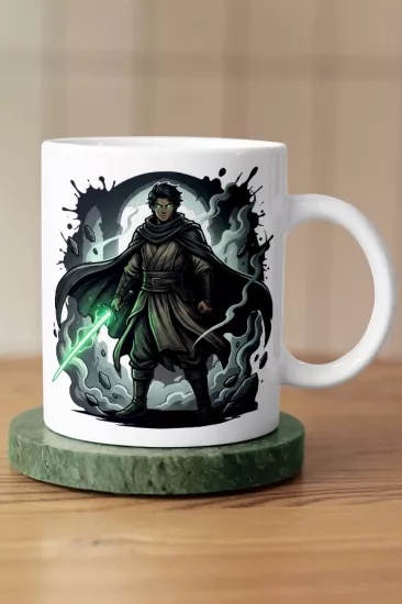Star Wars Jedi Şövalyesi Fan Art Kupa