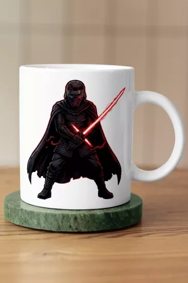 Kylo Ren Işın Kılıçlı Fan Art Kupa 
