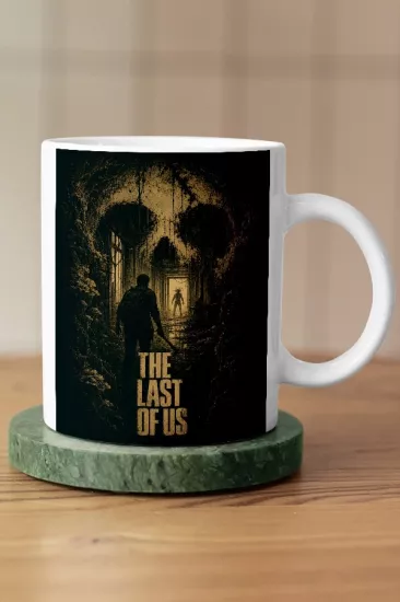 Kurukafa İllüzyonu ve Clicker The Last of Us Fan Art Kupa