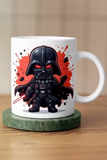 Chib Tarzı Darth Vader Fan Art Kupa 