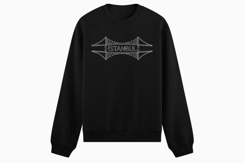 İstanbul Temalı Sweatshirt