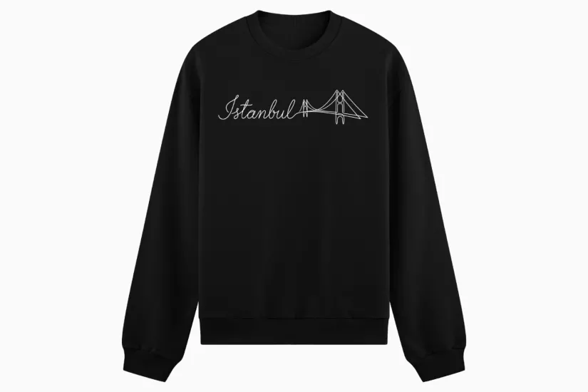İstanbul Temalı Sweatshirt