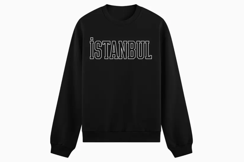 İstanbul Temalı Sweatshirt
