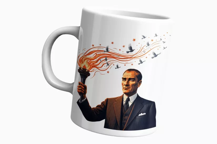 Atatürk’ün Meşalesi Temalı Kupa v2