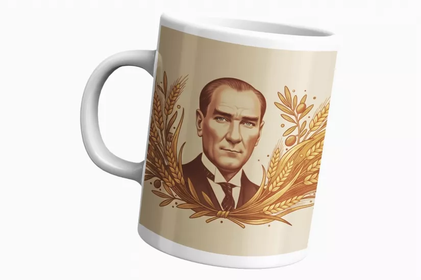 Atatürk ve Toprak Temalı Kupa