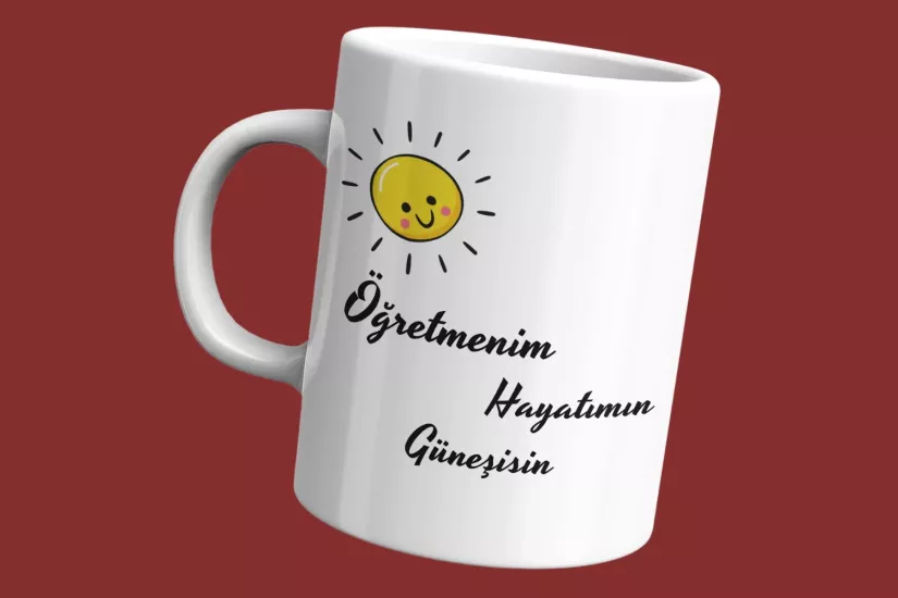 Öğretmenler Günü Temalı Kupa