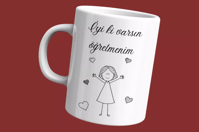 Öğretmenler Günü Temalı Kupa