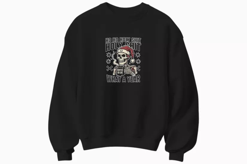 Yılbaş Holy Shit Temalı Sweatshirt