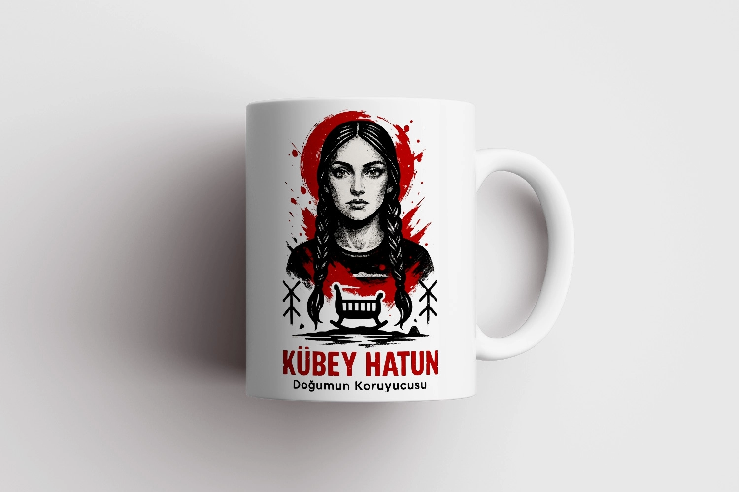 Kübey Hatun: Doğumun Koruyucusu Tasarım Kupa