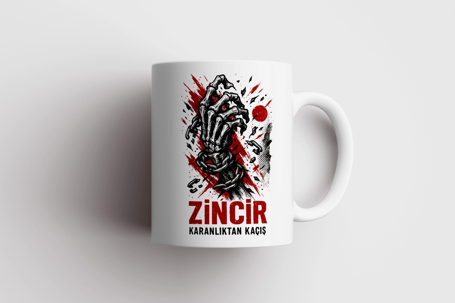 Mitolojik İsyan: Zincir Tasarımlı Kupa