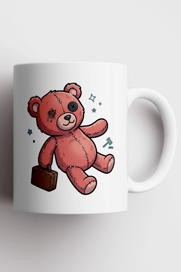 Breaking Bad ’’Pink Teddy Bear’’ Fan Art Tasarım Kupa 
