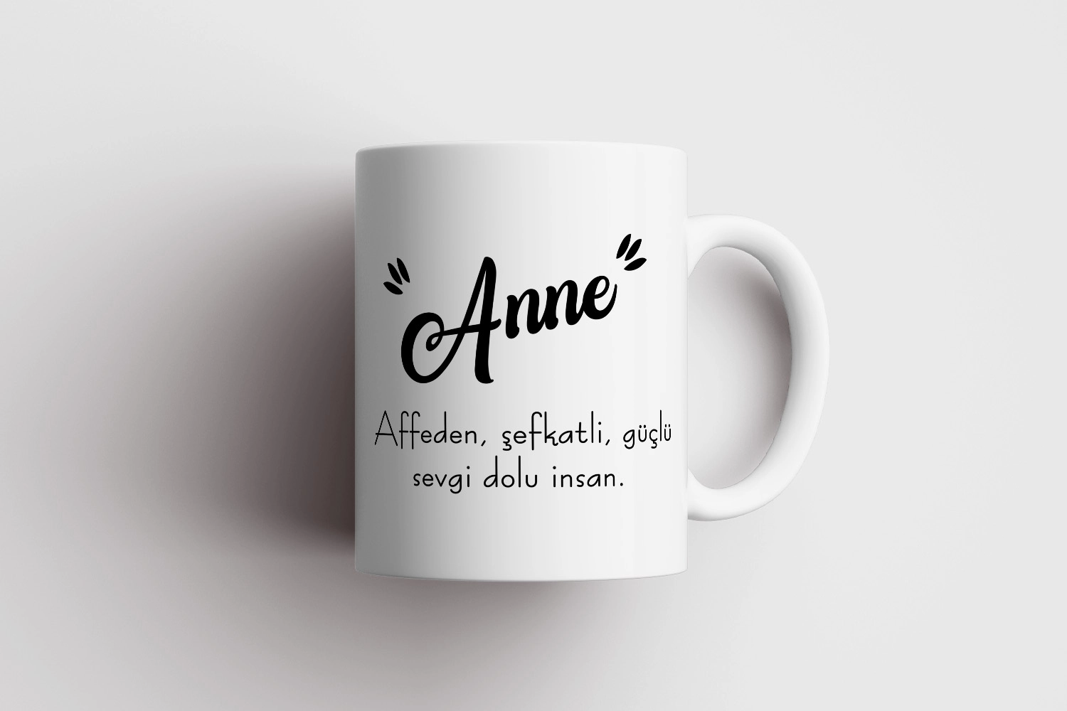 ’’Anne’’ Sözlük Anlamı Tasarım Kupa  - Anneler Günü Hediyesi
