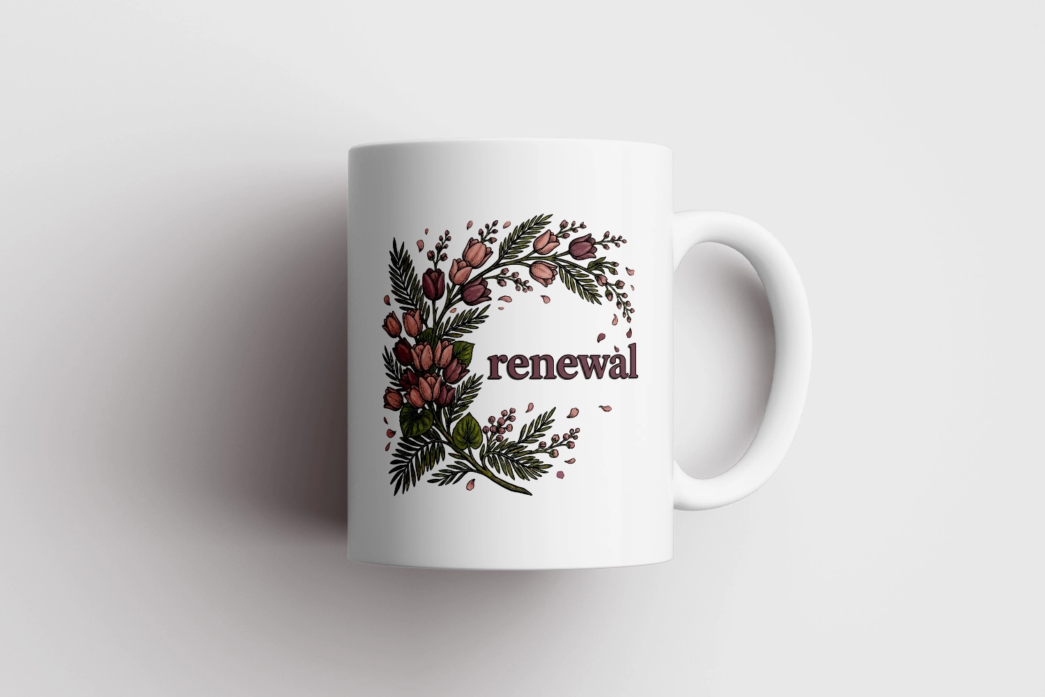 Renewal Yeniden Doğuş Temalı Tasarım Kupa