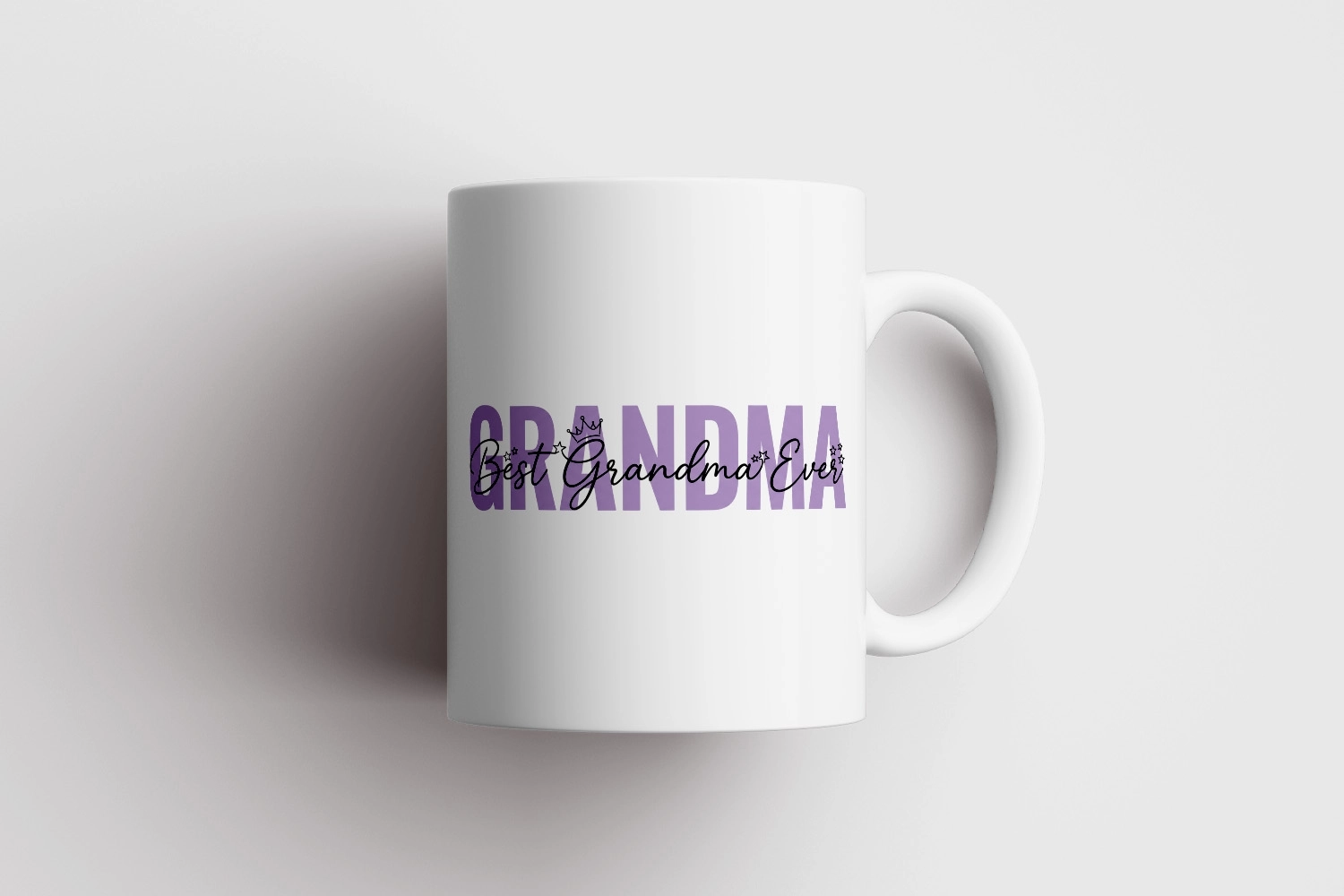’’Best Grandma Ever’’ Yazılı Tasarım Kupa - Büyükanneye Hediye