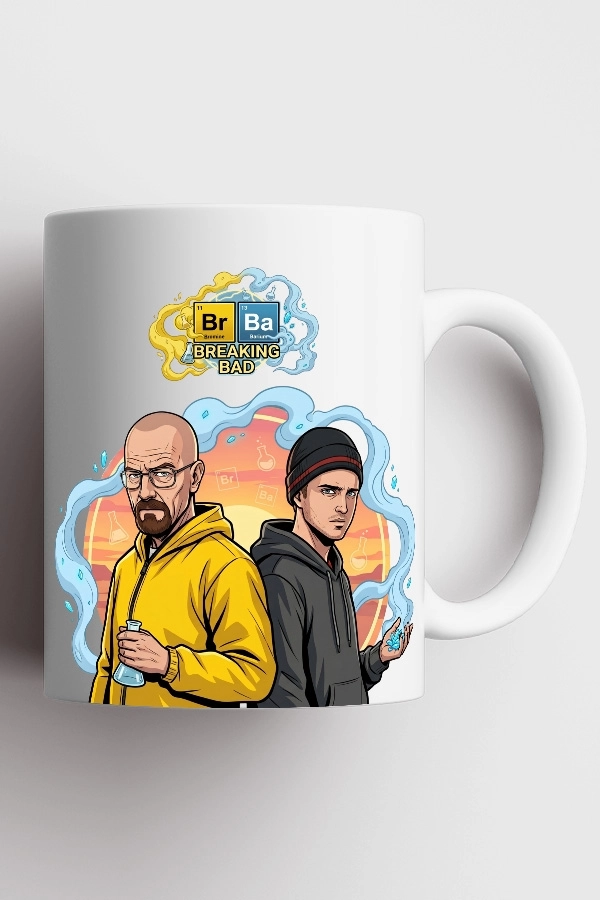 Breaking Bad Walter & Jesse Fan Art Kupa