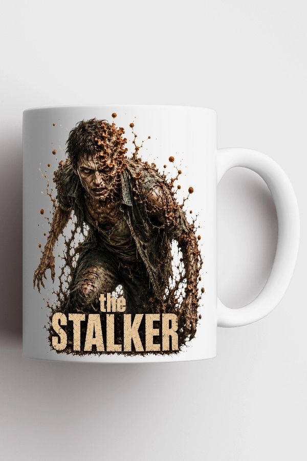 The Stalker Zombi Tasarımlı The Last of Us Fan Art Kupa