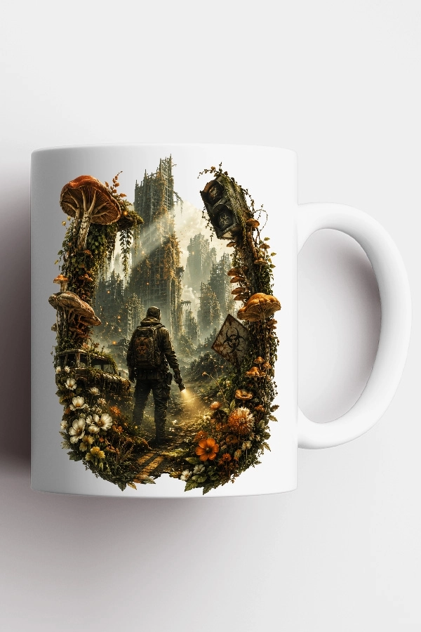 The Last of Us Cordyceps Mantarı Fan Art Kupa
