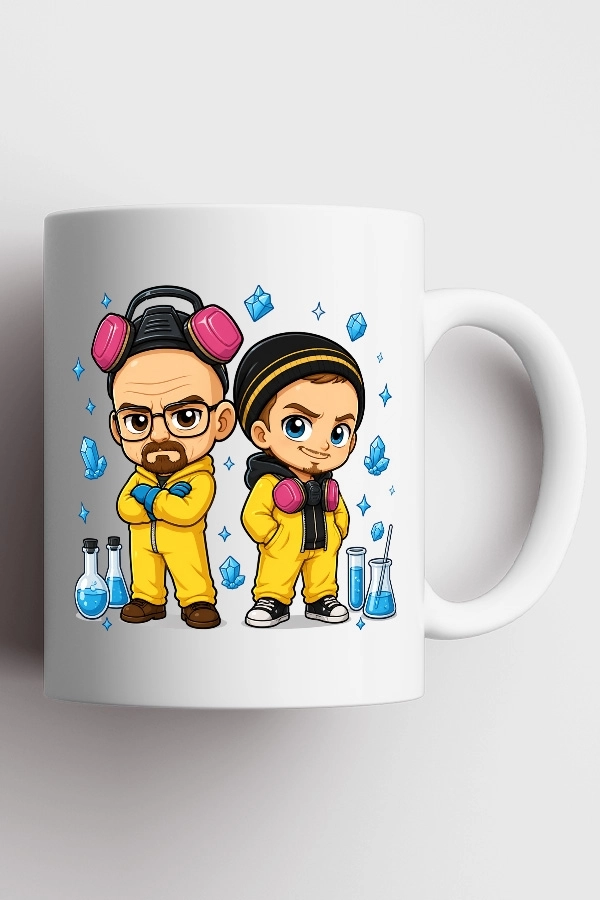 Breaking Bad ’’Little Cooks’’ Chibi Stil Fan Art Kupa