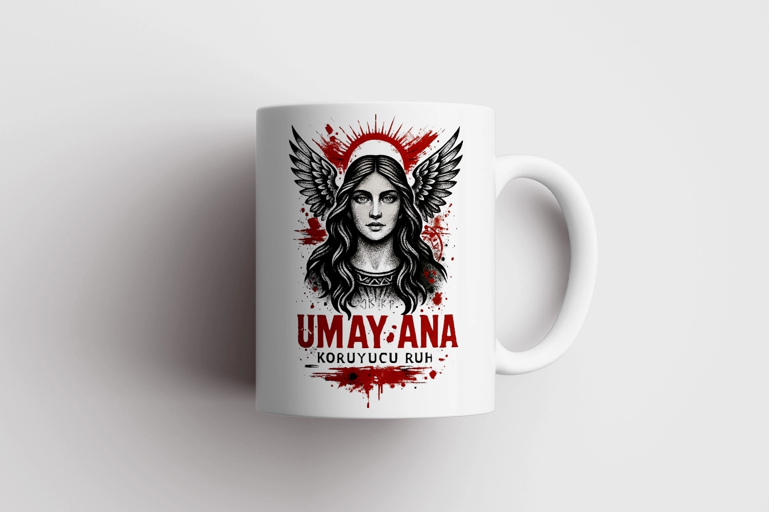 Göklerin Şefkati: Umay Ana Tasarım Kupa