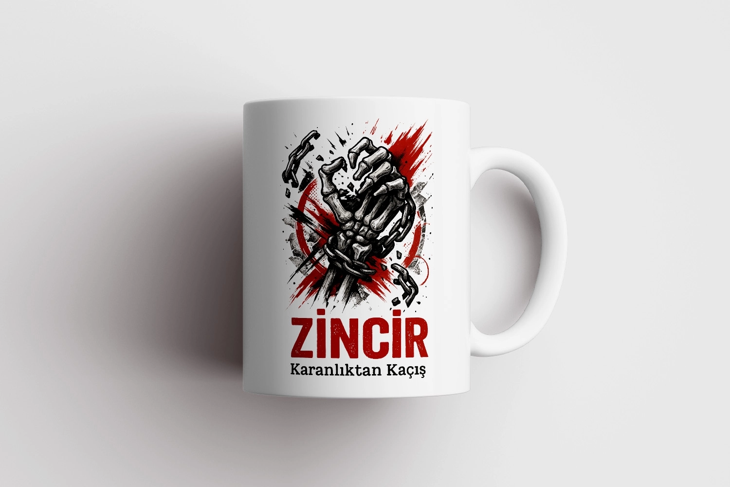 Zincir: Karanlıktan Kaçış Tasarım Kupa 