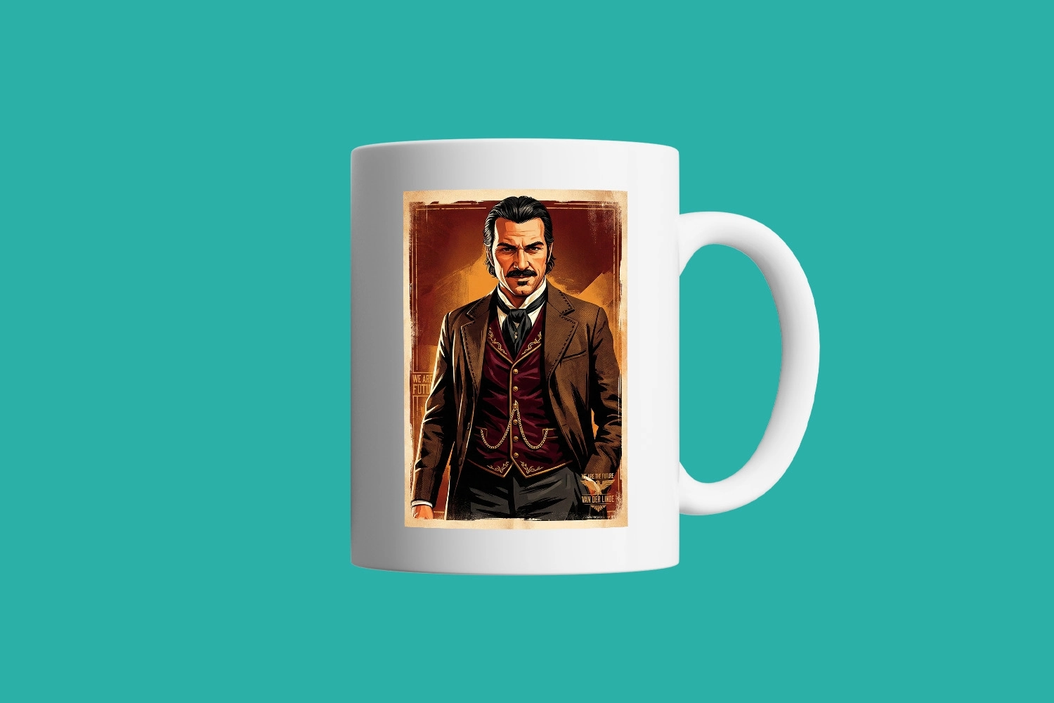 Dutch van der Linde Red Dead Redemption 2 Fan Western Art Kupa