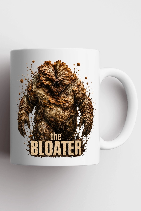 The Bloater Zombi Tasarımlı The Last of Us Fan Art Kupa