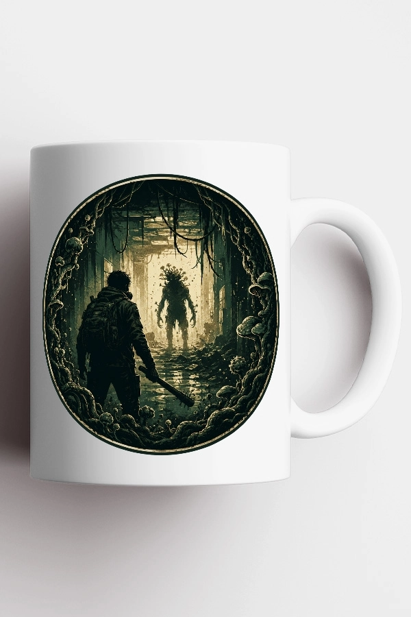 The Last of Us Clicker Fan Art Tasarım Kupa