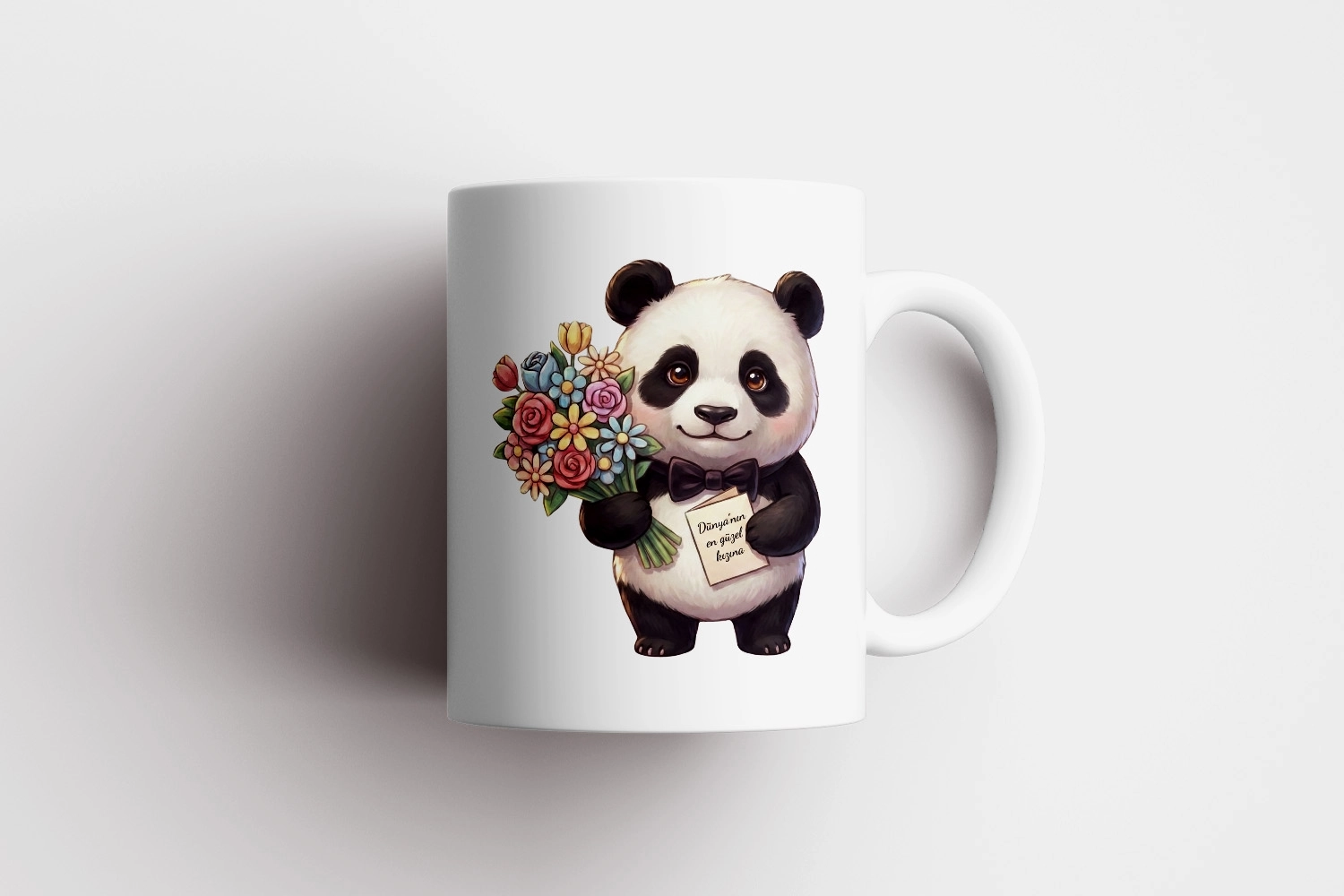 Panda Dünya’nın En Güzel Kızına Kupa Tasarımı – Sevgililer Günü Özel